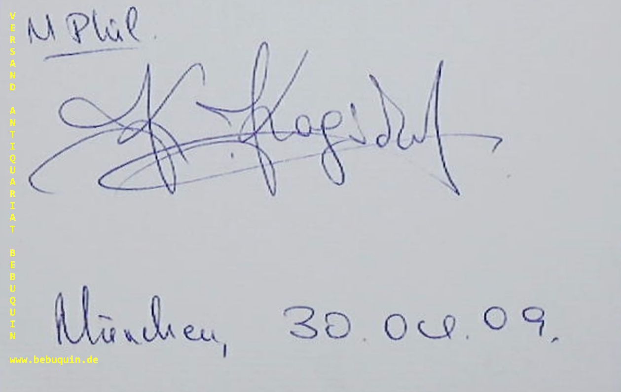 CARYDIS, Constantines (Dirigent)): - eigenhndiig signierte und datierte Autogrammkarte.