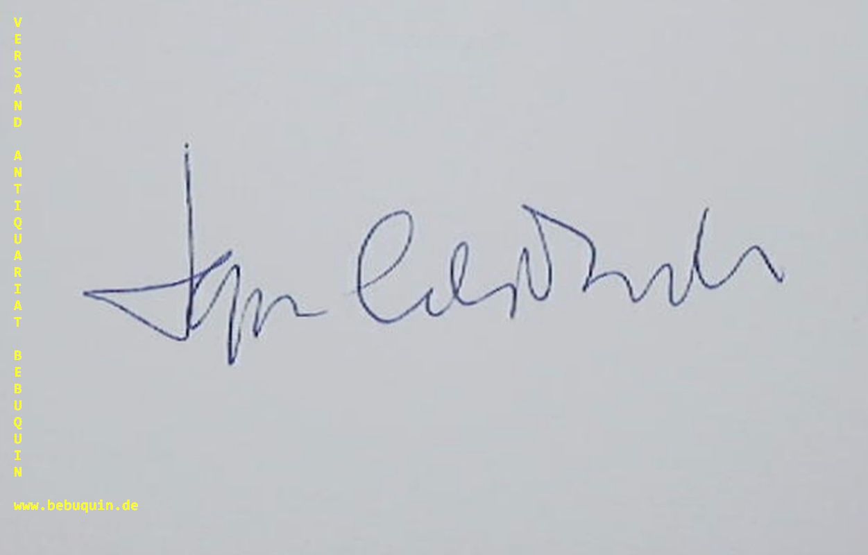 CELIBIDACHE, Sergiu (Dirigent): - eigenhndig signierte Autogrammkarte.