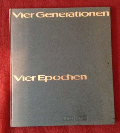 BOCHUM.- - GEBRDER EICKHOFF:  Vier Generationen / Vier Epochen. Hrsg. aus Anla des 100jhrigen Bestehens der Maschinenfabrik und Eisengieerei.